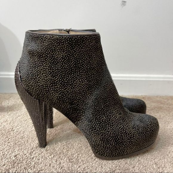 3.1 Phillip Lim Pony Hair and Snake Skin Boots - Picture 6 of 15